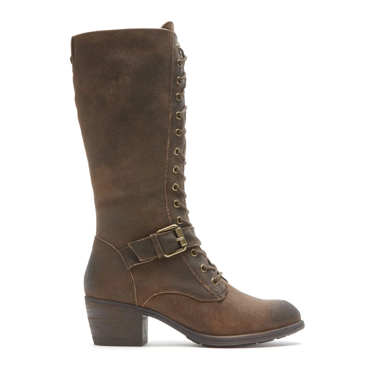 Anisa Brown Tall Lace-Up Boot 4 Anisa Brown Tall Lace-Up Boot - Image 2