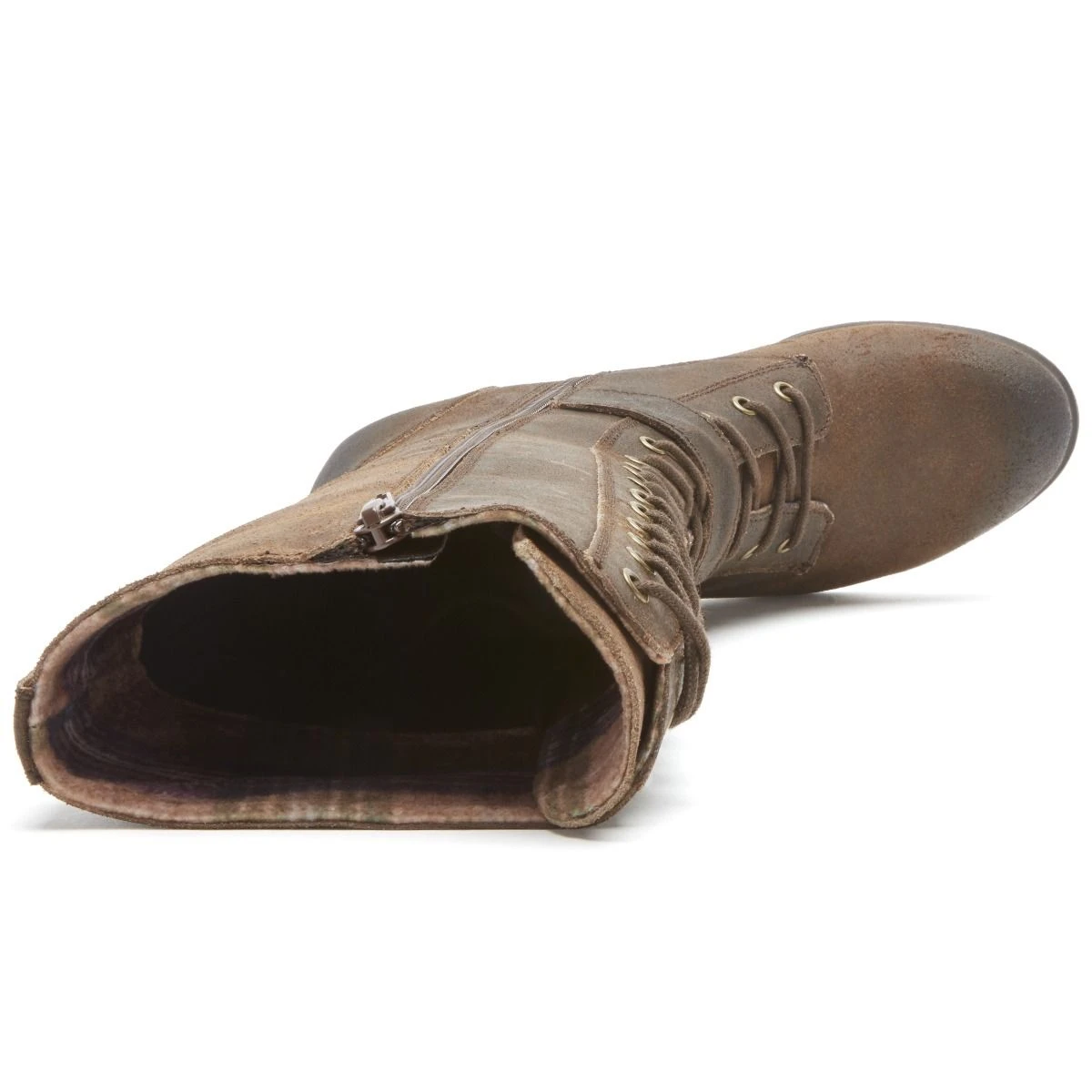 Anisa Brown Tall Lace-Up Boot 7 Anisa Brown Tall Lace-Up Boot - Image 5