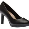 Clarks Ambyr Joy Black Leather Dress Pump 1 Clarks Ambyr Joy Black Leather Dress Pump -Walking On A Cloud claambyrj01