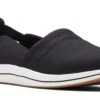 Clarks Breeze Step Black Slip-On Canvas Sneaker 2 Clarks Breeze Step Black Slip-On Canvas Sneaker -Walking On A Cloud clabreezestep01