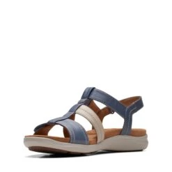 Clarks Kitly Step Denim -Walking On A Cloud clakitlystep03c