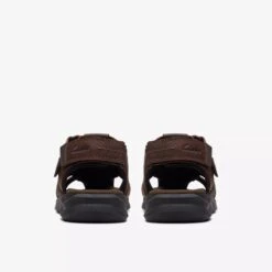 Clarks Walkford Fish Brown -Walking On A Cloud clawalkfordf02e