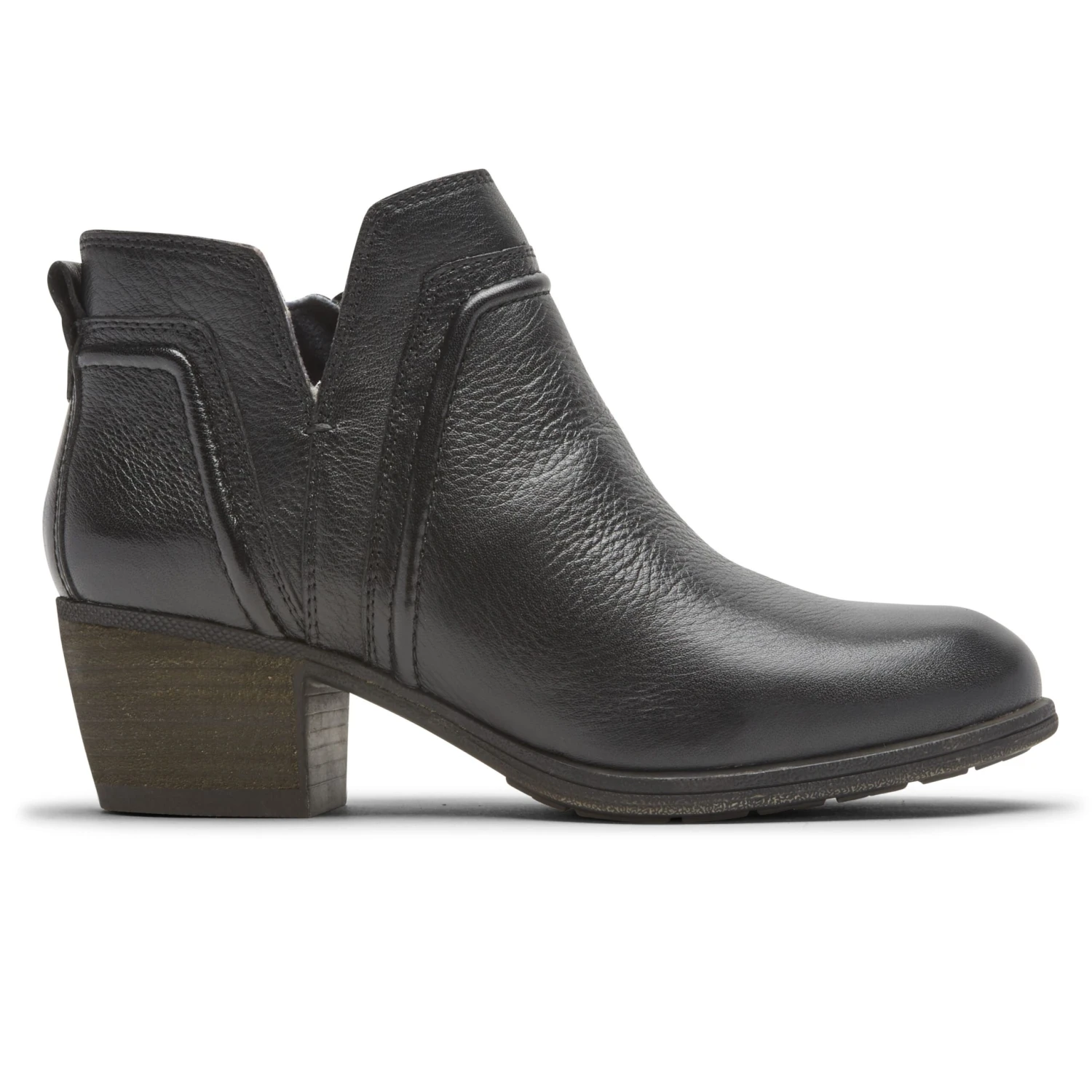 Anisa V-Cut Black Bootie 6 Anisa V-Cut Black Bootie - Image 4