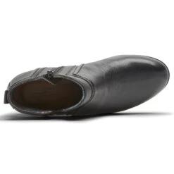 Anisa V-Cut Black Bootie 12 Anisa V-Cut Black Bootie -Walking On A Cloud cobanisa01e