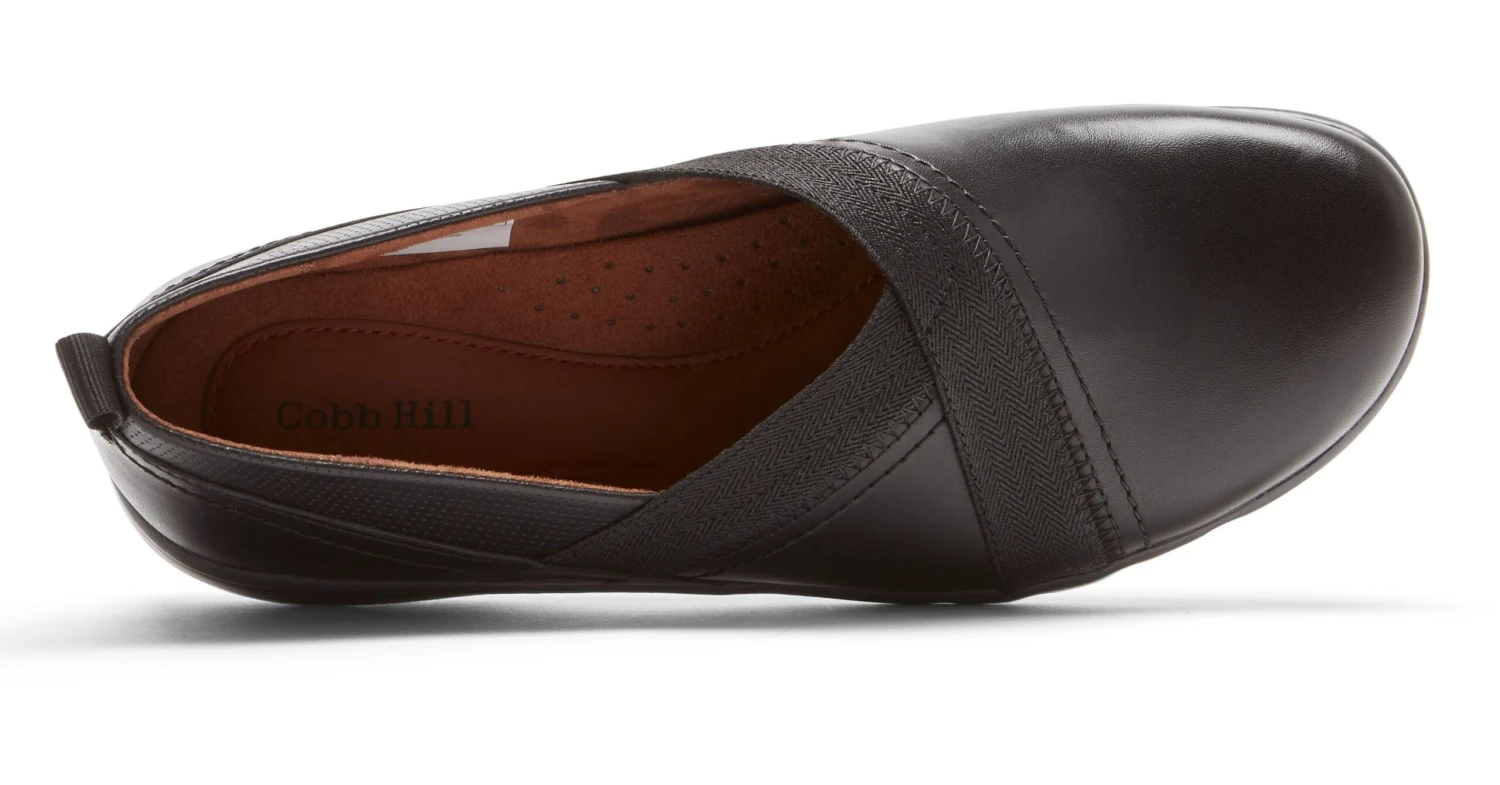 Penfield Envelope Black Leather Slip-On Flat 4 Penfield Envelope Black Leather Slip-On Flat - Image 2