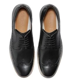 Cole Haan ØriginalGrand Wingtip Oxford Black -Walking On A Cloud colgrandwo01g 1