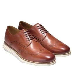 Cole Haan ØriginalGrand Wingtip Oxford Brown -Walking On A Cloud colgrandwo06d