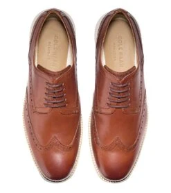 Cole Haan ØriginalGrand Wingtip Oxford Brown -Walking On A Cloud colgrandwo06f