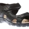 Mens Sandal Black 2 Mens Sandal Black -Walking On A Cloud colls9240m01