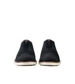 Cole Haan ZERØGRAND Wingtip Oxford Black Stitchlite -Walking On A Cloud colstitchlite01b