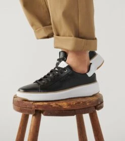 Cole Haan Topspin Sneak Black -Walking On A Cloud coltopspins01i