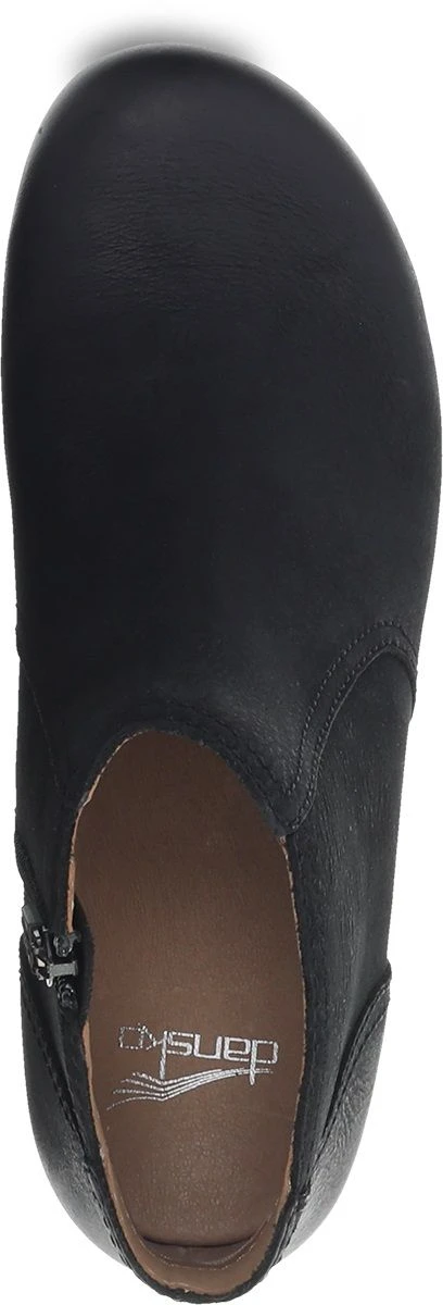 Dansko Barbara Black Burnished Nubuck Leather Ankle Boot 4 Dansko Barbara Black Burnished Nubuck Leather Ankle Boot - Image 2