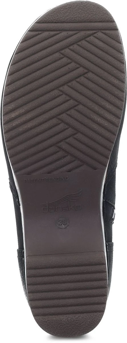 Dansko Barbara Black Burnished Nubuck Leather Ankle Boot 5 Dansko Barbara Black Burnished Nubuck Leather Ankle Boot - Image 3