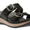 Dansko Kandi Black EVA Double Strap Slide Sandal 2 Dansko Kandi Black EVA Double Strap Slide Sandal -Walking On A Cloud dankandi01