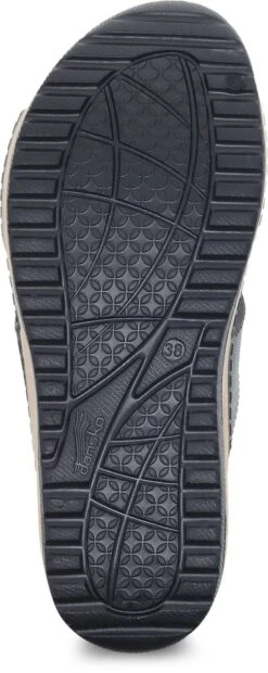 Dansko Kandi Black EVA Double Strap Slide Sandal -Walking On A Cloud dankandi01c