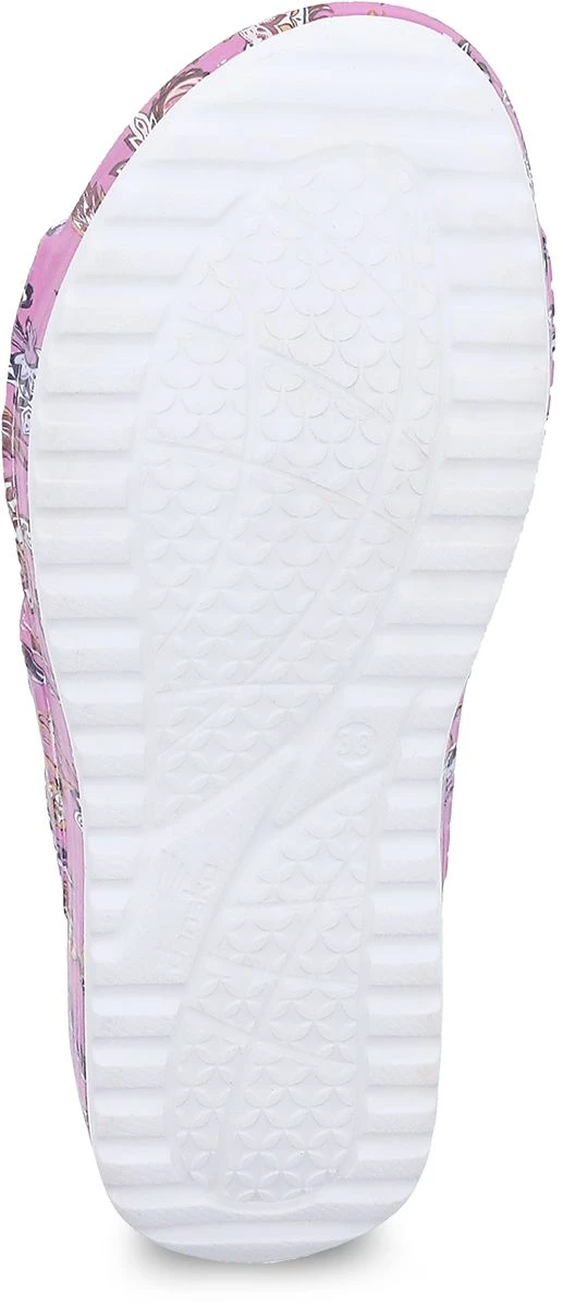 Dansko Kandi Pink Paisley Floral EVA Double Strap Slide Sandal 5 Dansko Kandi Pink Paisley Floral EVA Double Strap Slide Sandal - Image 3