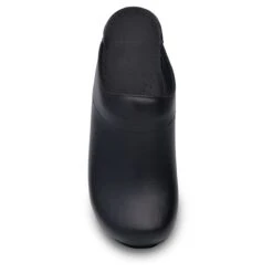 Dansko Karl Black Box Leather Clog -Walking On A Cloud dankarlboxf