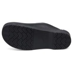 Dansko Karl Black Box Leather Clog -Walking On A Cloud dankarlboxg