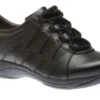 Dansko Neena Black Leather Slip-Resistant Lace-Up Shoe 1 Dansko Neena Black Leather Slip-Resistant Lace-Up Shoe -Walking On A Cloud danneena01