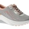 Dansko Pace Light Grey Mesh Lace-Up Walking Shoe -Walking On A Cloud danpace05