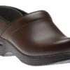 Dansko Professional Chocolate Brown Leather Clog -Walking On A Cloud danprofess02