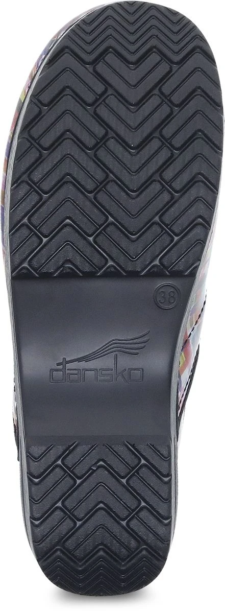 Dansko Professional Colour Block Patent Clog 5 Dansko Professional Colour Block Patent Clog - Image 3