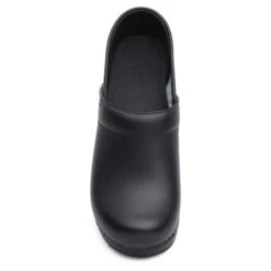 Dansko Professional Black Box Clog (Wide Width) 12 Dansko Professional Black Box Clog (Wide Width) -Walking On A Cloud danprofessbwidef
