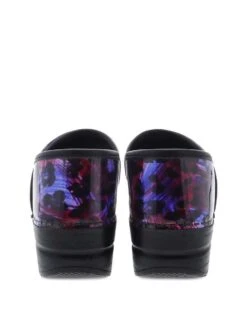 Dansko Professional Painted Leopard Patent Clog -Walking On A Cloud danprofplp01e