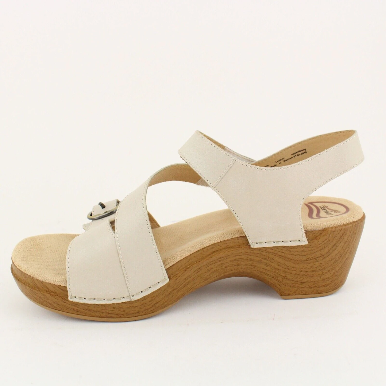 Dansko Shari Ivory Leather Sandal 4 Dansko Shari Ivory Leather Sandal - Image 2