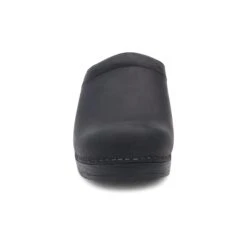 Dansko Sonja Black Oiled Leather Clog -Walking On A Cloud dansonj01d