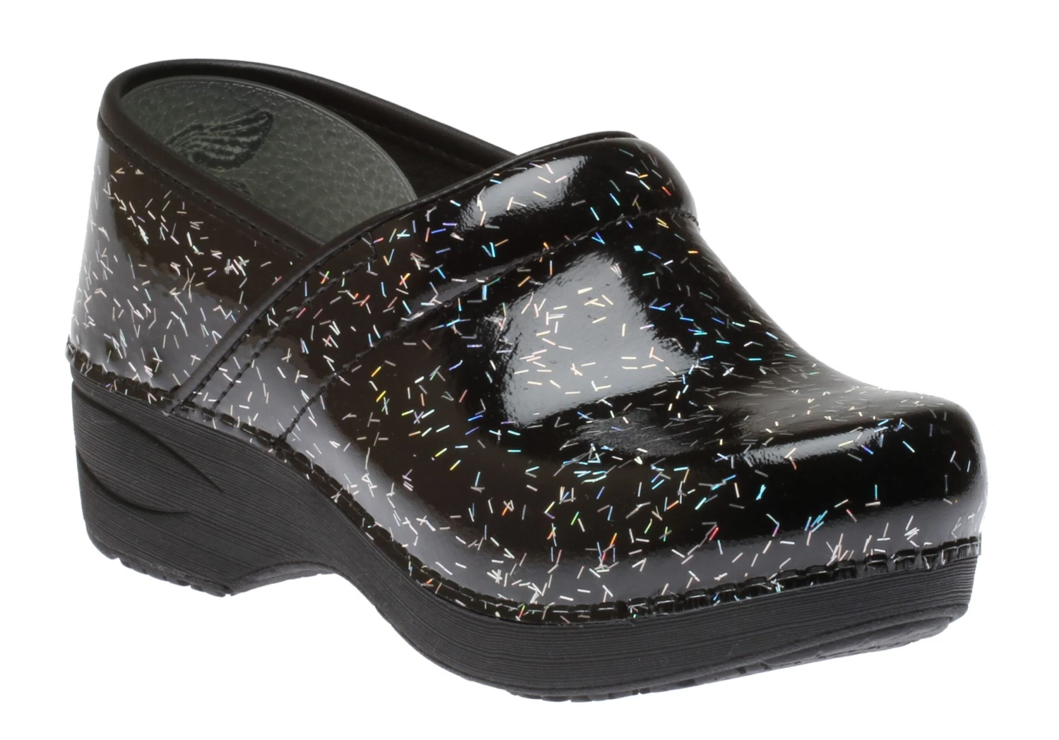 Dansko XP 2.0 Rainbow Flecks Patent Clog 3 Dansko XP 2.0 Rainbow Flecks Patent Clog