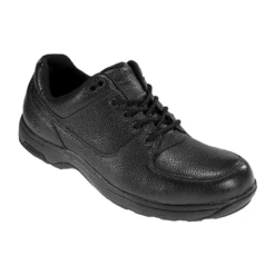 Windsor Black Leather Waterproof Lace-Up Oxford
