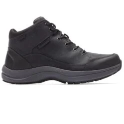 Simon Black Leather Waterproof Boot 8 Simon Black Leather Waterproof Boot -Walking On A Cloud dunsimon01e