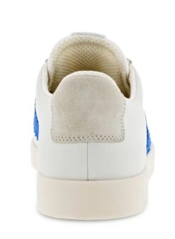 ECCO Street Lite White Regatta Blue Stripe Lace-Up Sneaker -Walking On A Cloud ecc21280314c