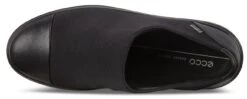 ECCO Soft 7 Black Gore-Tex Waterproof Slip-On Wedge Shoe -Walking On A Cloud ecc47091301b