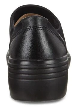 ECCO Soft 7 Black Gore-Tex Waterproof Slip-On Wedge Shoe -Walking On A Cloud ecc47091301c