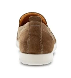 ECCO Collin 2.0 Birch Brown Nubuck Leather Slip-On Sneaker -Walking On A Cloud ecc53644404c