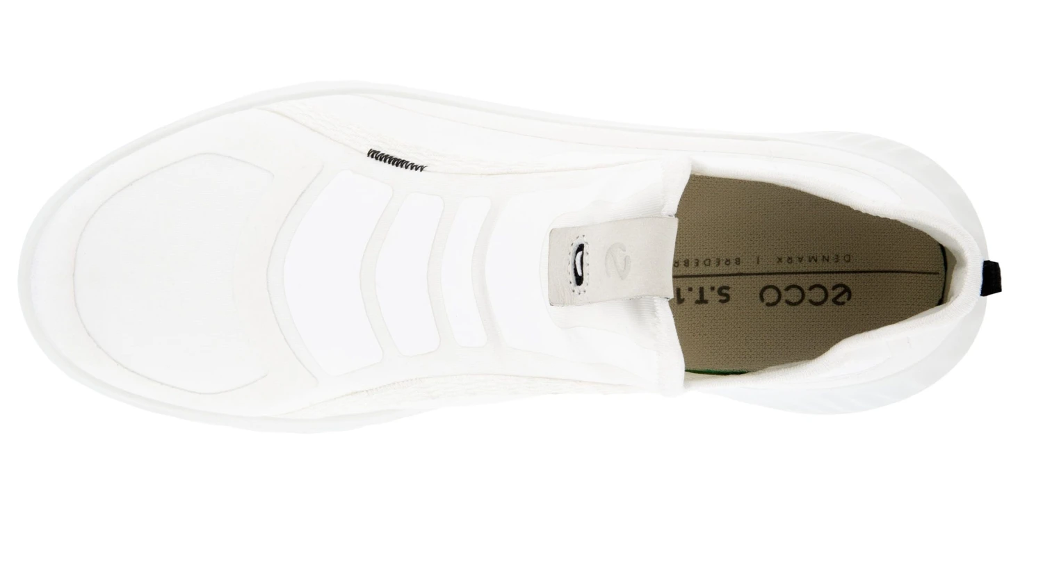 ECCO ATH-1FW White Slip-On Sneaker 5 ECCO ATH-1FW White Slip-On Sneaker - Image 3