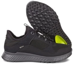 ECCO Women's Exostride Black Gore-Tex Waterproof Sneaker -Walking On A Cloud ecc83533301a