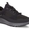ECCO Men's Exostride Black Gore-Tex Waterproof Sneaker -Walking On A Cloud ecc83533401 1