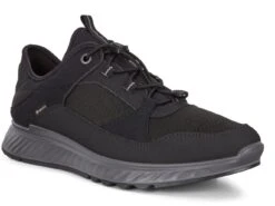 ECCO Men's Exostride Black Gore-Tex Waterproof Sneaker