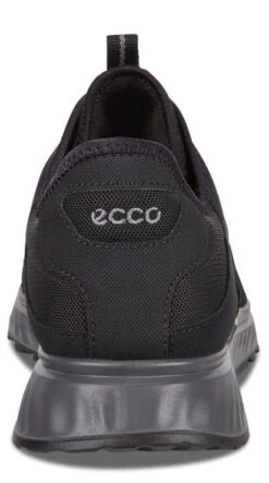 ECCO Men's Exostride Black Gore-Tex Waterproof Sneaker -Walking On A Cloud ecc83533401c