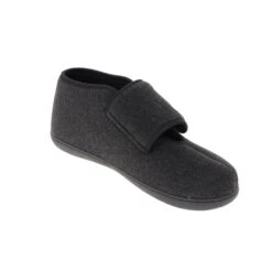 Comfort L2 Black Wool Slipper 10 Comfort L2 Black Wool Slipper -Walking On A Cloud foacomfortl201c