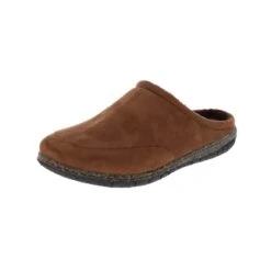 George Spice Brown Slip-On Slipper -Walking On A Cloud foageorge06e