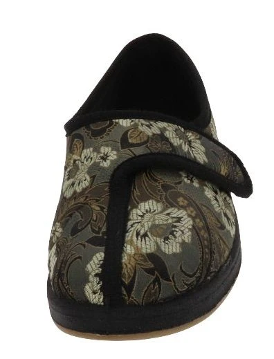 Jewel Printed Flower Slipper 4 Jewel Printed Flower Slipper - Image 2