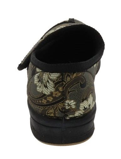 Jewel Printed Flower Slipper 5 Jewel Printed Flower Slipper - Image 3