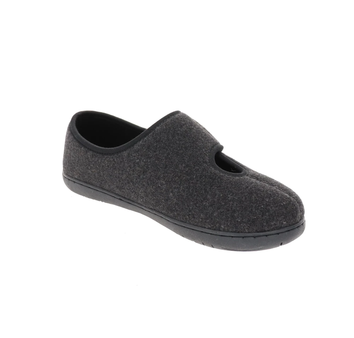 Kendale Black Wool Slipper 4 Kendale Black Wool Slipper - Image 2