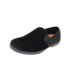 Regal 2 Black Slip-On Slipper -Walking On A Cloud foaregal201d