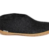 Glerups Shoe Charcoal Rubber -Walking On A Cloud gleslipperrs01 1