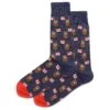 Hotsox Men's Canada Beaver Crew Socks -Walking On A Cloud hotcanadabmens